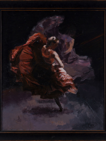 Zhang Siyuan(Estudiante Chino) - El flamenco-2015