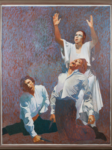 Jean Lamouroux -Antonio, Juan Antonio y Cristina-